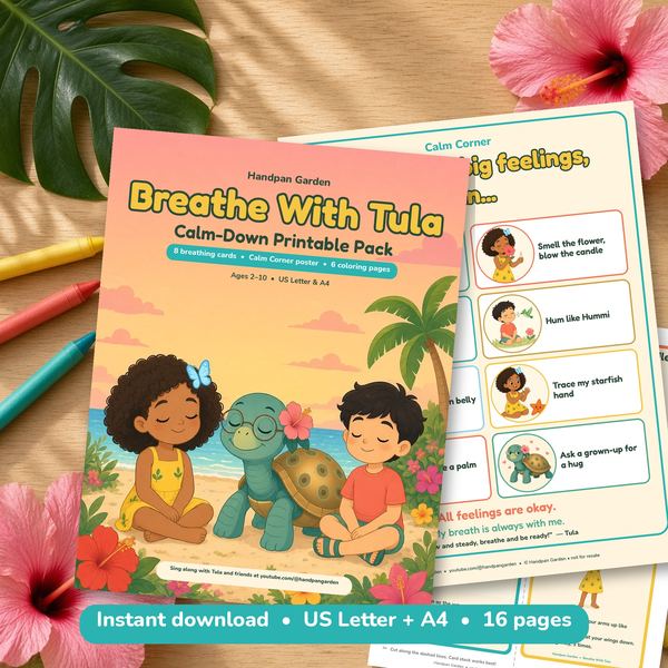 Breathe With Tula Calm-Down Printable Pack